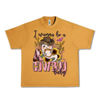 Peanut Butter i wanna be a cowboo baby halloween Urban Heavy Tee - AdoDesignShop