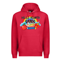 Cardinal back to school hello fourth grade 3200x2400 Premium Hoodie - AdoDesignShop