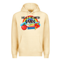 Pina Colada back to school hello fourth grade 3200x2400 Premium Hoodie - AdoDesignShop