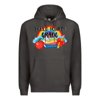 Smoke back to school hello fourth grade 3200x2400 Premium Hoodie - AdoDesignShop