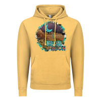 Vintage Mustard neon moon Vintage Hoodie - SublimationCraftShop