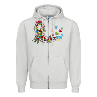 Autism Awareness Zipper Hoodie | Teevron