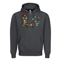 Smoke autism awareness Zipper Hoodie - MaliasSmallBusiness