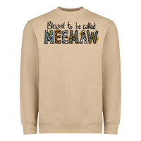 Mushroom blessed meemaw Heavyweight Sweatshirt - CowhideDigitalArt