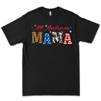Black all american mama Premium Tee - RanaPortraitStore