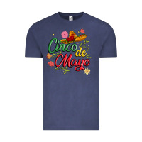Vintage Denim cinco de mayo Vintage Tee - JahusDesignShop