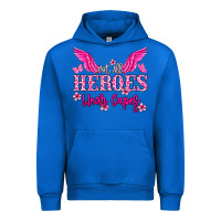 Cobalt Not all heroes wear capes Cancer Awareness Urban Hoodie - HowdyJamesFarm