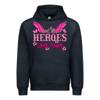 Navy Not all heroes wear capes Cancer Awareness Urban Hoodie - HowdyJamesFarm