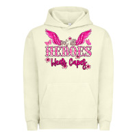 Pigment Pistachio Not all heroes wear capes Cancer Awareness Urban Hoodie - HowdyJamesFarm