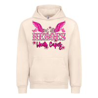 Sandshell Not all heroes wear capes Cancer Awareness Urban Hoodie - HowdyJamesFarm