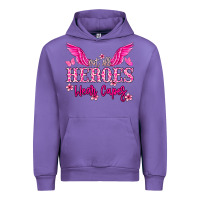 Tulip Not all heroes wear capes Cancer Awareness Urban Hoodie - HowdyJamesFarm