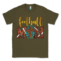 Army Green football mom Classic Tee - JahusDesignShop