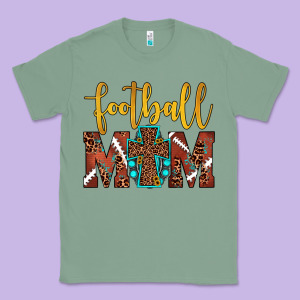 Football Mom Classic Tee Designed By Jahusdesignshop
