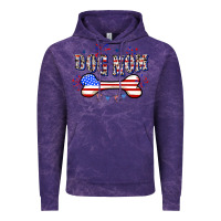 Cloud Purple 4th of July Dog Mom Vintage Hoodie - CowGirlArtShop