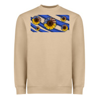 Mushroom american flag sunflowers 16oz libbey cup Heavyweight Sweatshirt - HRA Design Shop
