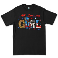 Black all american girl Premium Tee - RanaPortraitStore
