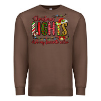 Chestnut christmas lights are my favorite color Premium Sweatshirt - MaliasSmallBusiness