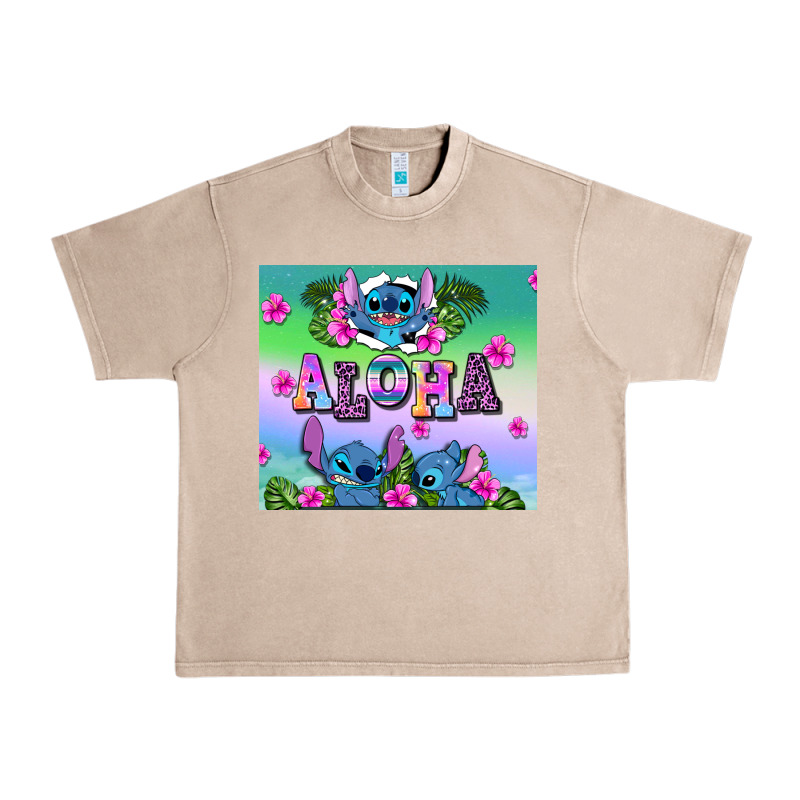 Aloha Stitch Urban Heavy Tee by AdoDesignShop | Teevron