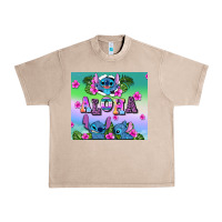 French Oak aloha stitch Urban Heavy Tee - AdoDesignShop