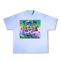 Grape Ice aloha stitch Urban Heavy Tee - AdoDesignShop