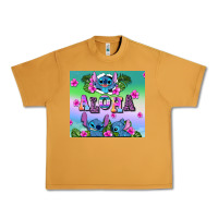 Peanut Butter aloha stitch Urban Heavy Tee - AdoDesignShop
