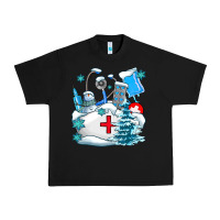 Black Winter Nurse life Urban Heavy Tee - AdoDesignShop