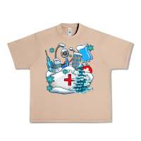 Burro Winter Nurse life Urban Heavy Tee - AdoDesignShop
