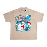 French Oak Winter Nurse life Urban Heavy Tee - AdoDesignShop