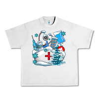 Lunar Rock Winter Nurse life Urban Heavy Tee - AdoDesignShop