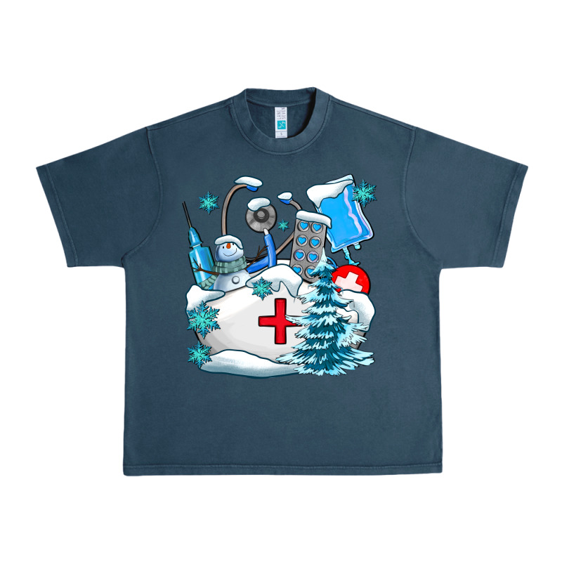 Winter Nurse Life Urban Heavy Tee by AdoDesignShop | Teevron
