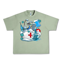 Oil Green Winter Nurse life Urban Heavy Tee - AdoDesignShop