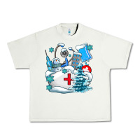 Pistachio Winter Nurse life Urban Heavy Tee - AdoDesignShop