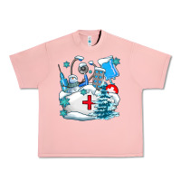 Salmon Winter Nurse life Urban Heavy Tee - AdoDesignShop