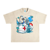 Sandshell Winter Nurse life Urban Heavy Tee - AdoDesignShop