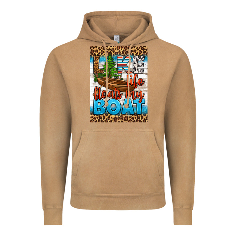 Lake Life Floats My Boat Air Freshener Vintage Hoodie by HRA Design Shop | Teevron