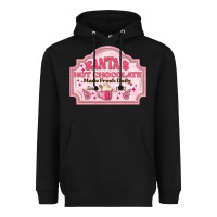 Black santas hot chocolate Heavyweight Hoodie - MaliasSmallBusiness