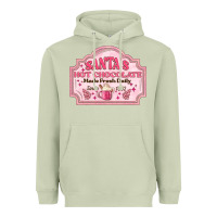 Matcha santas hot chocolate Heavyweight Hoodie - MaliasSmallBusiness