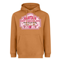 Meerkat santas hot chocolate Heavyweight Hoodie - MaliasSmallBusiness