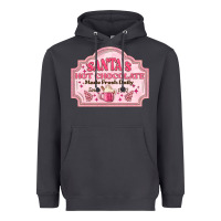 Smoke santas hot chocolate Heavyweight Hoodie - MaliasSmallBusiness