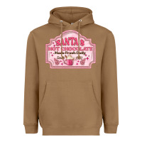 Toasted Coconut santas hot chocolate Heavyweight Hoodie - MaliasSmallBusiness