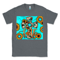 Charcoal Heather cross tumbler Classic Tee - JahusDesignShop