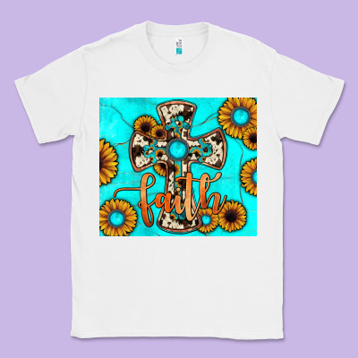 Cross Tumbler Classic Tee Designed By Jahusdesignshop