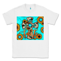 White cross tumbler Classic Tee - JahusDesignShop