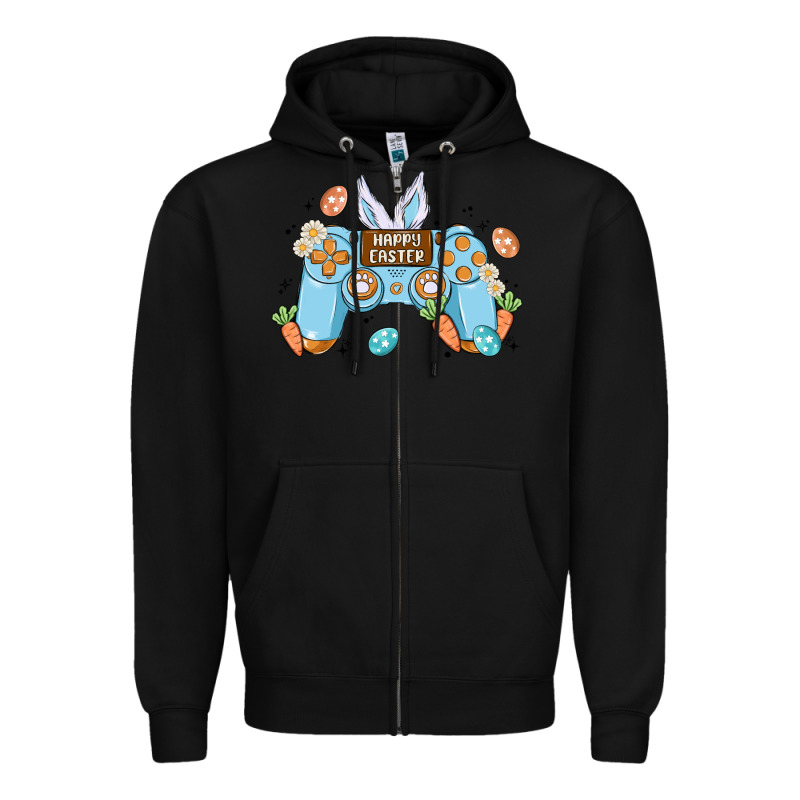 Boy Happy Easter Zipper Hoodie by MaliasSmallBusiness | Teevron