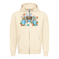 Sandshell boy happy easter Zipper Hoodie - MaliasSmallBusiness