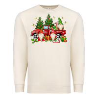 Christmas Gnomes Truck Premium Sweatshirt | Teevron