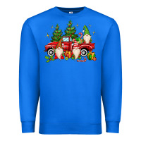 True Royal christmas gnomes truck Premium Sweatshirt - MaliasSmallBusiness