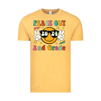 Vintage Mustard peace out 2024 2nd grade Vintage Tee - JahusDesignShop