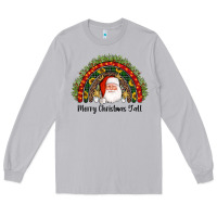 Moon Dust merry christmas y'all santa rainbow Long Sleeve Tee - AdoDesignShop
