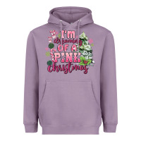 Lavender im dreaming of a pink christmas Heavyweight Hoodie - MaliasSmallBusiness